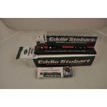 ATLAS EDITIONS SPECIAL EDITION COLLECTORS MODEL EDDIE STOBART SCANIA TOPLINE CURTAINSIDE KAREN