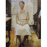 D D E BAYNE WATERCOLOUR OF CELESTE ALBARET HOUSE KEEPER TO MARCEL PROUST (28 X 33)CM