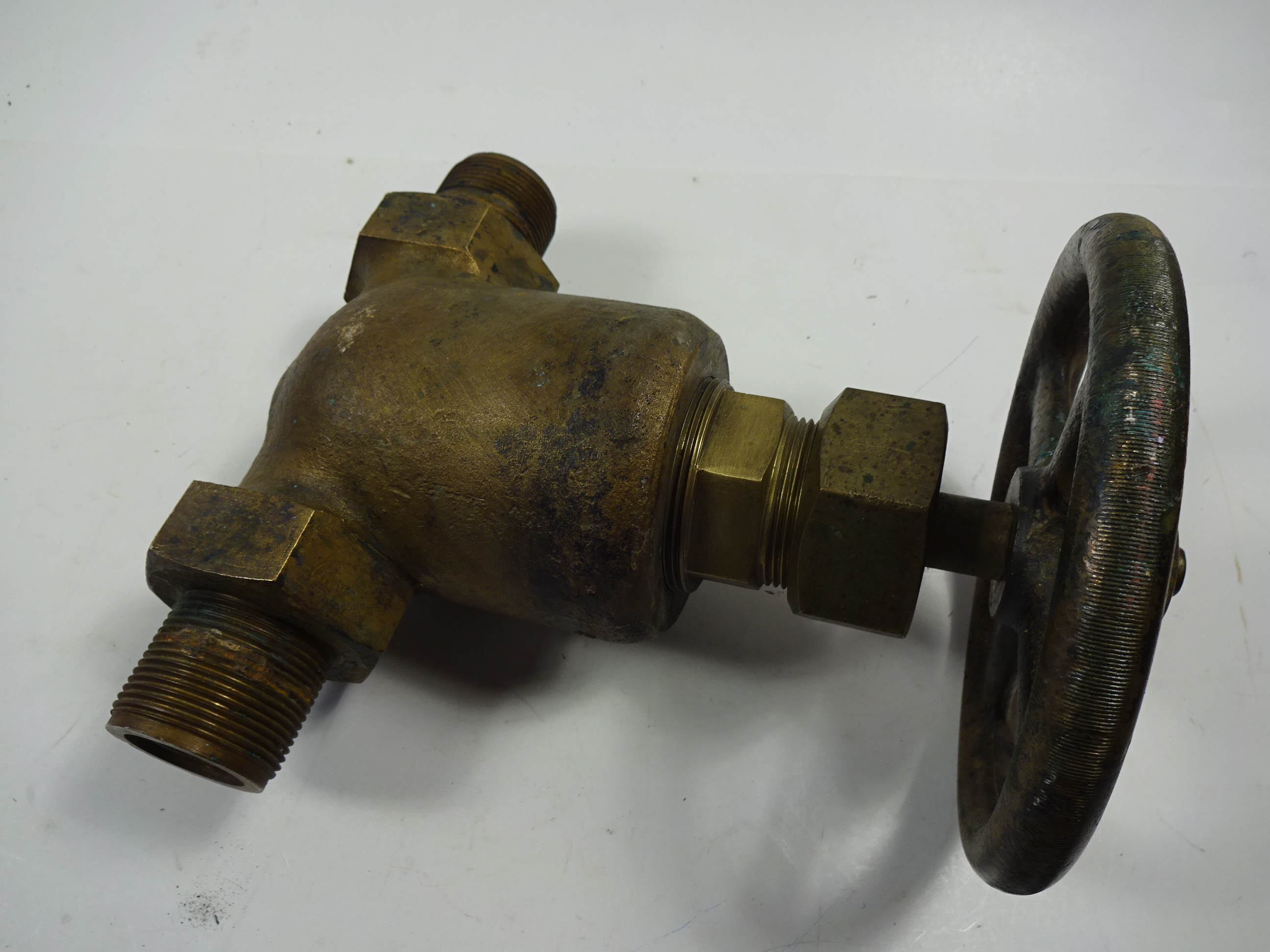 SUBMARINE NAUTICAL BRASS VALVE, - Image 4 of 4