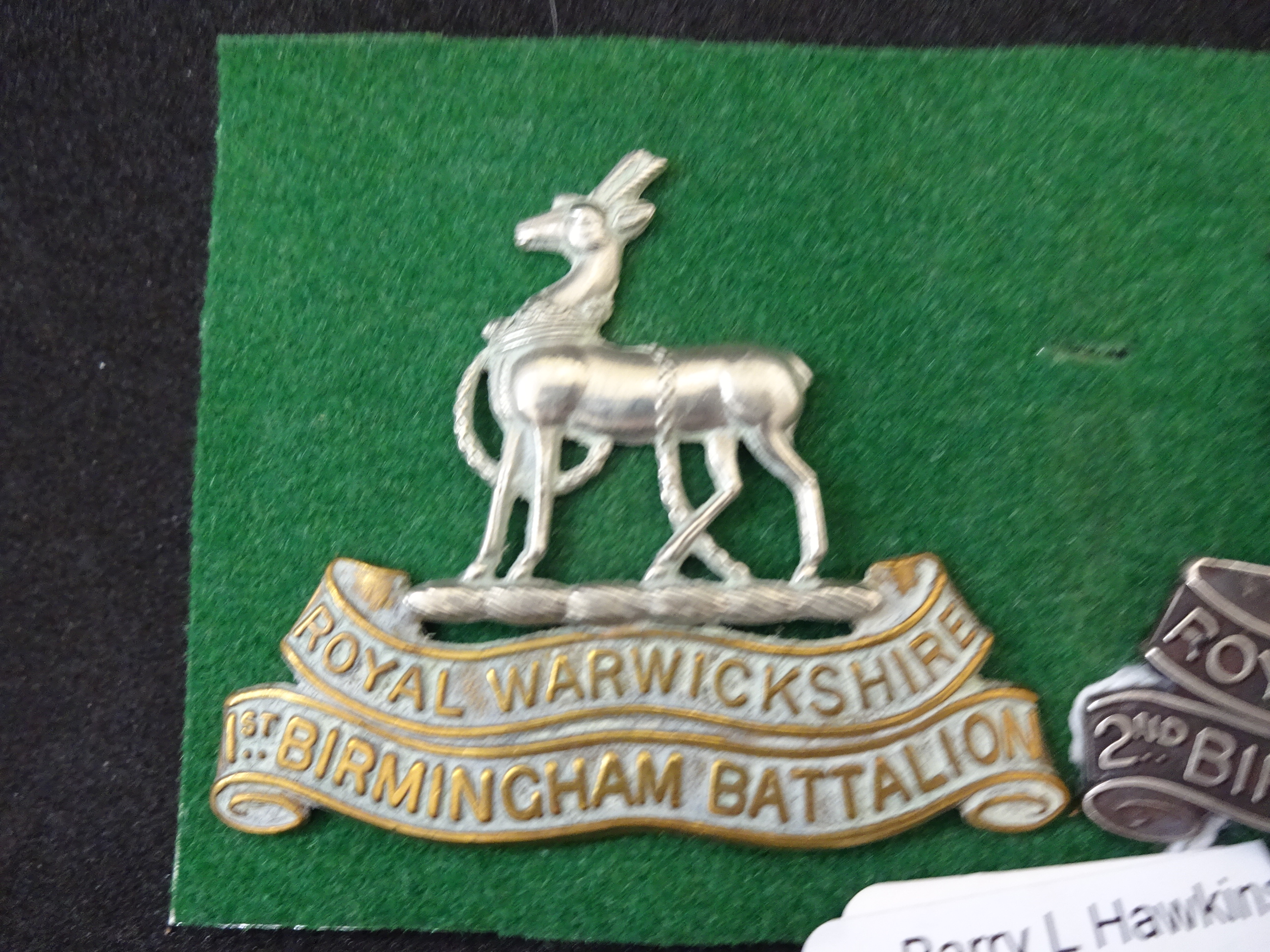 MILITARY CAP BADGES INCL TYNESIDE SCOTTISH (LUGS), - Image 2 of 4