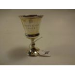 SILVER SHOOTING CUP ENGRAVED CARTER CUP 1924 SGT J.W.