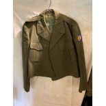 1950 DATED US ENLISTED MANS IKE TUNIC 48" CHEST