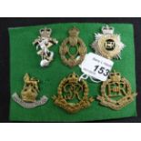 MILITARY CAP BADGES INCL R.E.M.E 1942-47 (SLIDER), R.E.M.