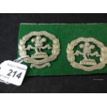 MILITARY CAP BADGES INCL SOUTH LANCASHIRE PRINCE OF WALES'S VOLUNTEERS 1ST VOLUNTEER BATTALION
