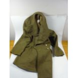 ROYAL ARTILLERY GREATCOAT DATED 1955