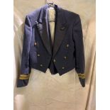 1960 DATED RAF OFFICERS MESS JACKET AND WAISTCOAT