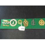 MILITARY CAP BADGES INCL EAST RIDING QUEENS OWN YEOMANRY (SLIDER),