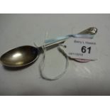 SILVER SPOON, HALLMARKED SHEFFIELD 1933,