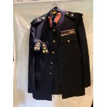 BRITISH ARMY LT COLONEL DRESS UNIFORM SERVED IN WW2, SPARE EPAULETTES,