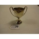 SILVER SHOOTING CUP, HALLMARKED BIRMINGHAM 1913,