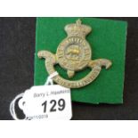 MILITARY CAP BADGE- THE DUKE OF WELLINGTONS REGIMENT 2ND BATTALION QVC (LUGS) (1)