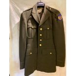 WW2 DATED US OFFICERS TUNIC