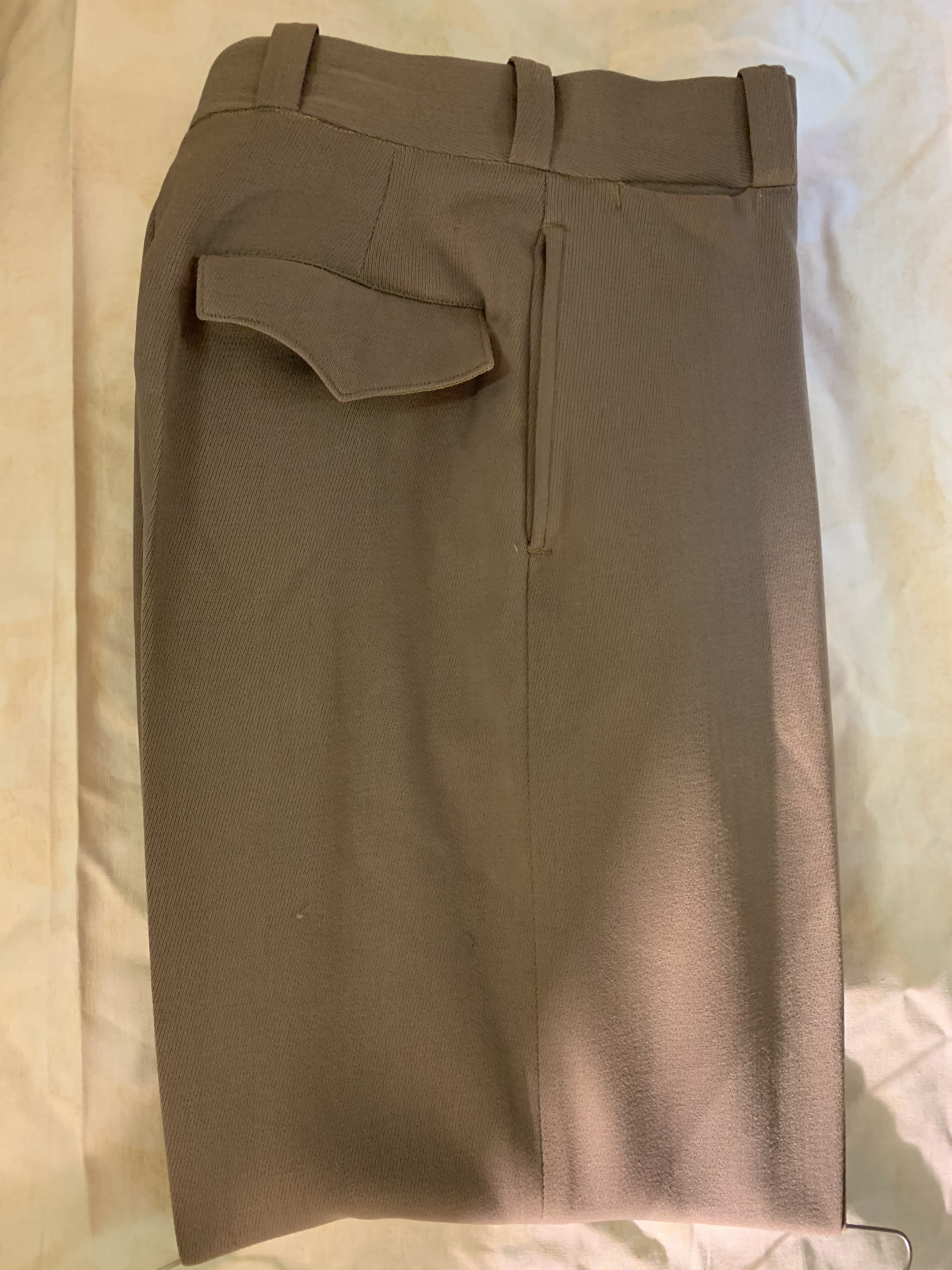 PAIR USAAF OFFICERS "PINKS" (UNIFORM TROUSERS) 32" WAIST AND 34" INSIDE LEG