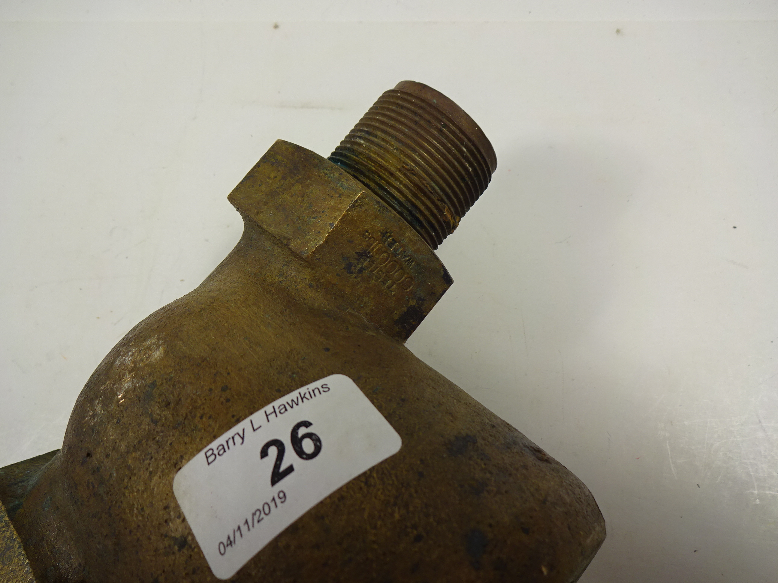 SUBMARINE NAUTICAL BRASS VALVE, - Image 3 of 4