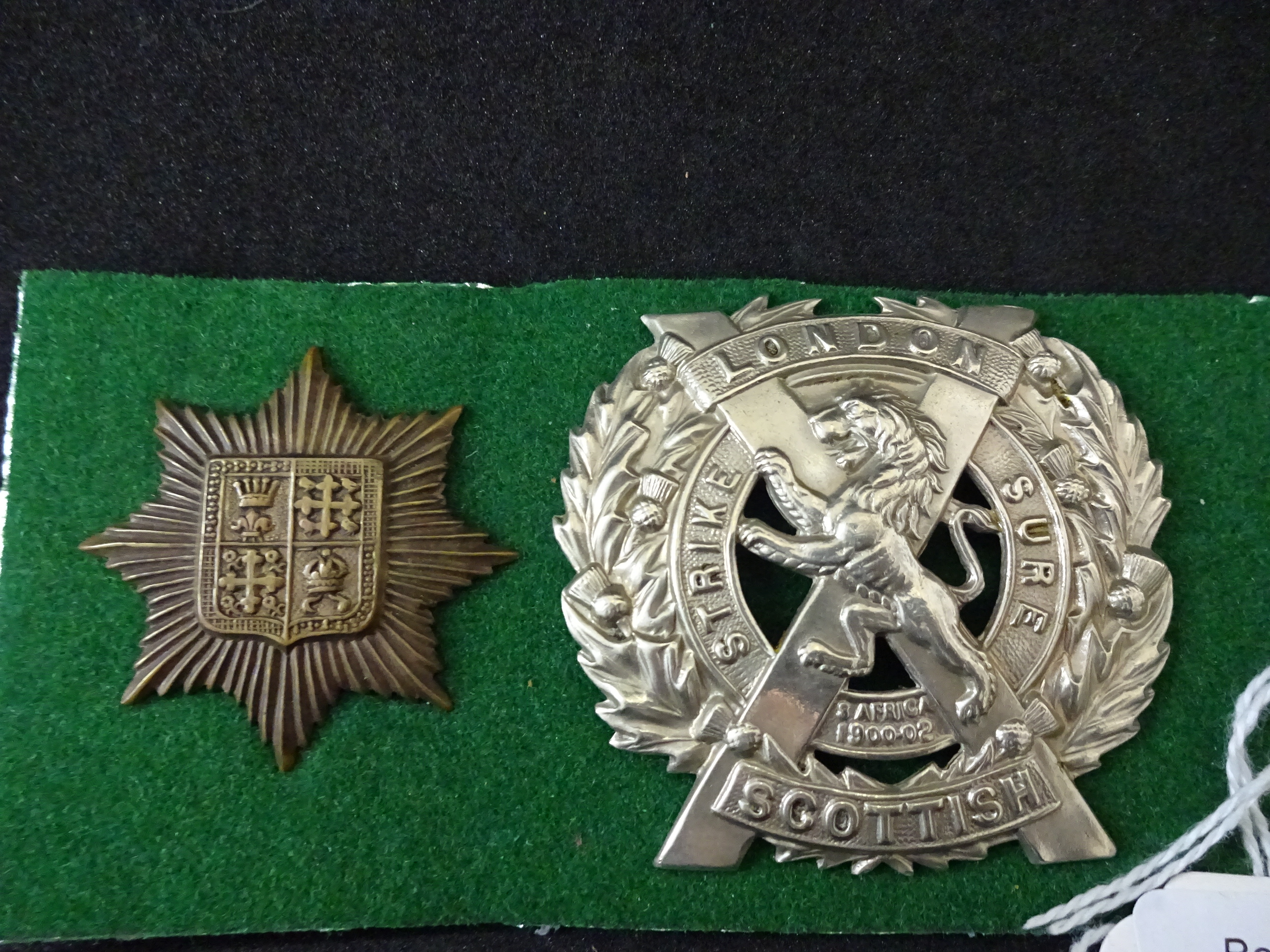 MILITARY CAP BADGES INCL 13TH BATTALION KENSINGTON REGIMENT (SLIDER), - Image 2 of 3