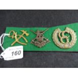 MILITARY CAP BADGES INCL R.E.M.E.