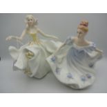2 ROYAL DOULTON LADIES BOXED SWEET SEVENTEEN AND FAIR LADY