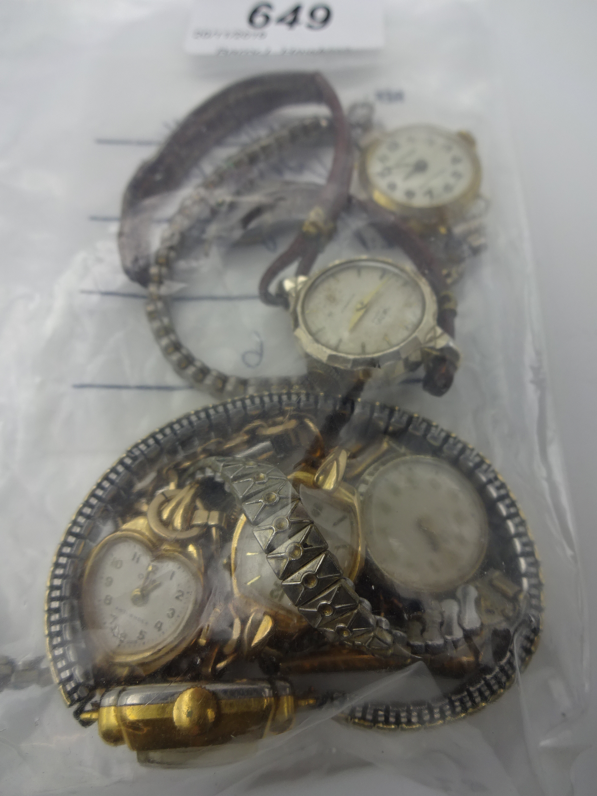 BAG OF MECHANICAL WATCHES