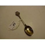 SILVER ROYAL ARTILLERY SHOOTING SPOON EN