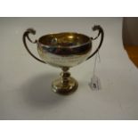 SILVER SHOOTING TROPHY ENGRAVED R.P.D.V