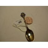 SILVER ROYAL ARTILLERY SHOOTING SPOON, H