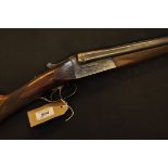 12 BORE LARRANAGA SIDE BY SIDE SHOT GUN