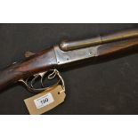 12 BORE D'ARMES SIDE BY SIDE SHOT GUN 27 5/8"