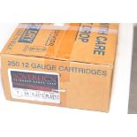 250 12 BORE CARTRIDGES - HULL CARTRIDGES ECT..