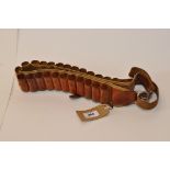 LEATHER CARTRIDGE BELT