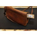 100 SIZE LEATHER CARTRIDGE BAG