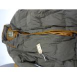 MUSTO PADDED/QUILTED BROWN COAT SIZE XL