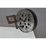 MACHINED ALLOY 4 1/2 TROTTING REEL