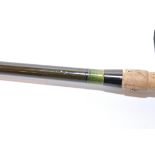 VINTAGE CARP ROD WITH CORK HANDLE,