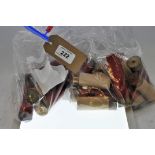 1 BAG OF 12 MIXED 4 GAUGE CARTRIDGES,