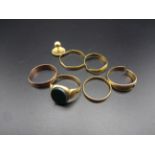 MIXED SCRAP GOLD (22k x 2.8g) (18k x 3.7g) (15k x 3.