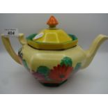 CLARICE CLIFF TEAPOT GAYDAY PATTERN