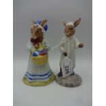 ROYAL DOULTON BUNNYKINS 'WEE WILLIE WINKIE' AND MRS BUNNYKINS