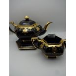 4 PIECE ART DECO TEA SET