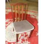 6 RETRO G PLAN CHAIR FRAMES & EXTENDING TABLE