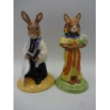 ROYAL DOULTON BUNNYKINS 'VICAR' AND 'ANKHESENAMUN'