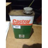 VINTAGE CASTROL TQF TIN