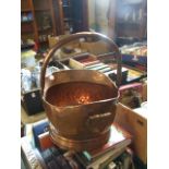 COPPER SCUTTLE