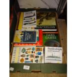 BOX OF MOSTLY MILITARY RELATED BOOKS
