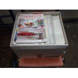 3 BOXES PERIOD LIVING ETC MAGAZINES