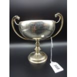 SILVER SHOOTING TROPHY ENGRAVED R.P.D.V 1913-14 CORPS CHAMPIONSHIP, SERGT.