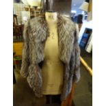 SACKS BLENDLOR? REAL FUR COAT,