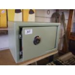SMALL SAFE WITH KEYS 12 X 8 inches 8 inches deep