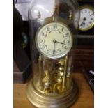 GERMAN MADE TABLE CLOCK WITH KEY