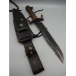 VINTAGE SURVIVAL KNIFE PIK 660 UK