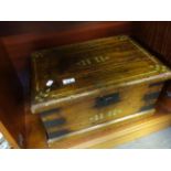 WOODEN STORAGE BOX (33 X 50 X 25)CM